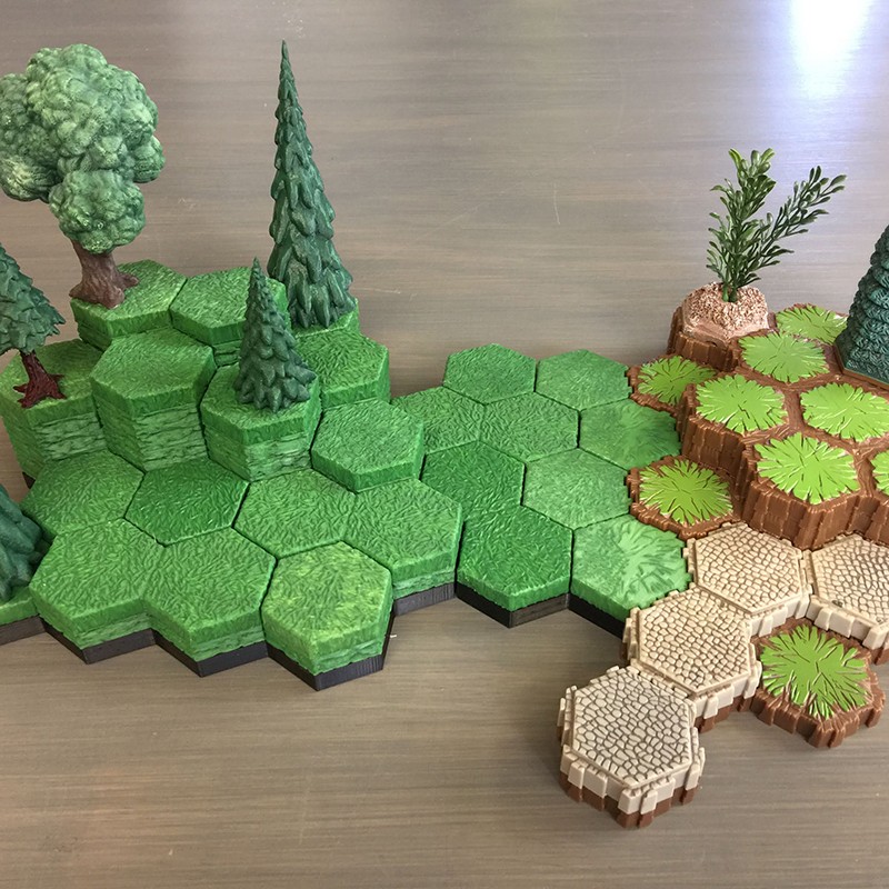 Heroscape Connector Tiles