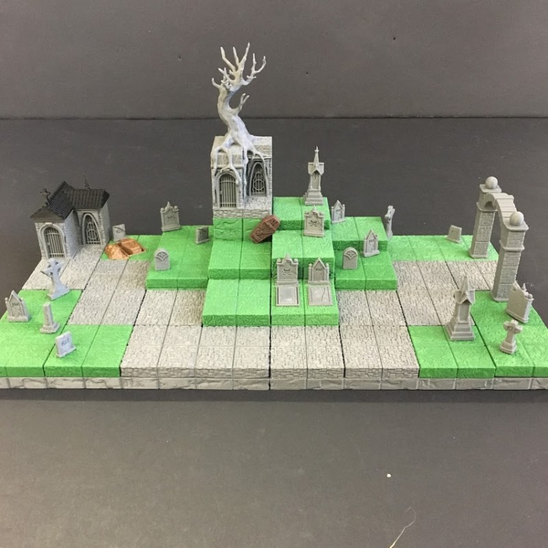 Cemetery Set - Square Tiles